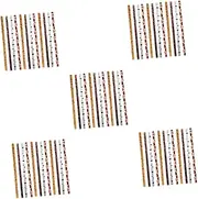 Operitacx Sets Jungle Animal Print Wooden Pencils Set Fun Lively Giraffe Tiger Leopard for School Party Favors Pcs