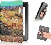 [COCFOOKIW] Case for 6" Kindle Paperwhite(5th/6th/7th Generation-2012/2013/2015) -Premium PU Leather Cover with Hand Strap and Auto Sleep/Wake(Model: EY21 & DP75SDI)