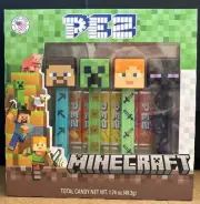 PEZ *Minecraft Boxed Set - Steve, Creeper, Alex, Limited Ender* (2024) NEW!