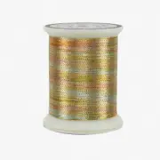 GoldenGleam Variegated Metallic Thread, 500 yd