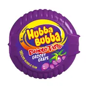 Wrigley Hubba Bubba Bubble Tape Grape x 12