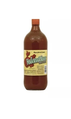 MEXICAN VALENTINA HOT SAUCE SALSA PICANTE 34 FL OZ BOTTLE FREE SHIPPING! NEW!