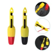 2 Pcs Line Detector Wire Piercing Testing Tool Voltage Meter Voltmeter