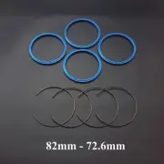 BMW BBS spigot hub centric ring set 82mm to 72.6mm aluminium RC RK CH LM RS FPS