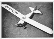 Aeronca C-3 Bathtub 36" WS RC Airplane Laser Cut Balsa Ply & Short Kit W/ Plans
