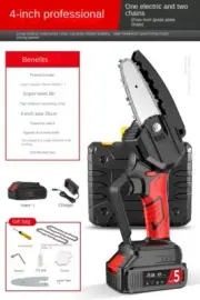 Portable Chainsaw Electric Saw Cordless Mini Handheld Chainsaws Woodworking Tool