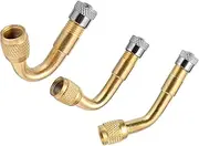 Anneome Extended Tire Valve Stem Adapters Fitment for Passenger Cars Trucks Motorbikes Rvs