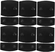 ETHZZLE 36pcs Fixtures Bed Slat Caps Wood Bed Frame Buckles Bed-Rail Hardware Supplies Bed Furniture Supplies Wood Bed Slat Holders Bed Slat Connector Bed Plate Buckle Bed Rail Hook