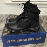 Mens Bates Raide 8" Side Zip Tactical Combat Leather Ankle Boots E05150E Sz 9.5
