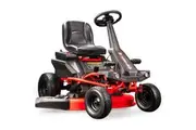 BAUMR-AG 36 Inch 48V Electric Ride On Lawn Mower Brushless Lawnmower - 360RX