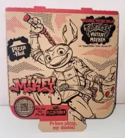 Pizza Hut TMNT Teenage Mutant Ninja Turtles Mayhem Michaelangelo Mikey Pizza Box