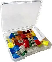 Gebildet Micro2 35pcs 12V-24V Automotive Fuse Assortment Pack (Set of 35pcs Blade Fuses + Fuse Puller)5A/7.5A/10A/15A/20A/25A/30A Each for 5pcs