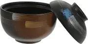CALLARON Vintage Cups 1pc Stew Pot Noodle Bowl Ceramics Household Steam Soup Bowl