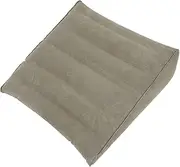 ULTECHNOVO Inflatable Triangle Pillow Wedge Pillow Fast Deflating Wedge Leg Support Cushion Portable Cushion Portable Leg Support Body Positioners Bed Positioner Olive Green Flockingpvc