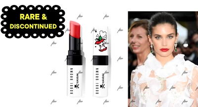 BOBBI BROWN EXTRA LIP TINT BARE CHERRY x TOKIDOKI LIP BALM OIL SHEER .08 oz GONE
