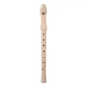 Wooden German Soprano Recorder Instrument C Key 8 Hole with Cleaning Rod