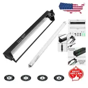 High Output T5 UVB Light Fixture & Bulb - Ideal for Reptiles & Amphibians