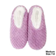 Splosh Snugg Ups Girls Ladies Super Soft Slippers Medium 7-8 Sploshies Lavender