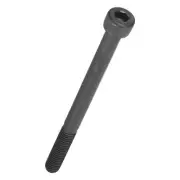 5pcs Socket Head Cap Screws - [M8-1.25 x 120mm] Alloy Steel Hex Screw, Black