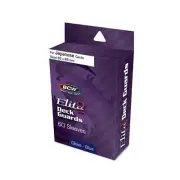 Pack of 60 Deck Guard Sleeves - Elite2 - Small - Gloss - Blue