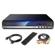 Dvd Player 1080p Hd Home Dvd Player Box For Tv All Region Free Dvd Cd-disk Player Av-output Evd Pla Black