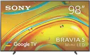 "Sony 98"" BRAVIA 5 4K HDR Mini LED Full Array Google TV"