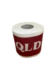 QLD State of Origin Toilet Paper - Celebrate with a wipe or as a streamer