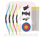 Archery recurve bow long bow with straight limbs Right hand Left hand Arrow set