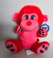 A&A Global Industries Red Monkey 12” Plush Soft Stuffed Toy