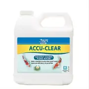 API Pond Accu Clear Water Clarifier 64 oz Clears Cloudy Pond Water Fast
