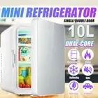 Portable 10L Mini Fridge Table Top Electric Cooler Bar Bedroom Ice Box Office