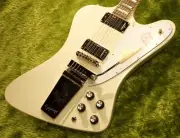 Epiphone NEW 1963 Firebird V Reissue w Maestro Vibrola ~Polaris White~ #25011525