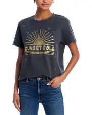 Mother The Rowdy Embellished Tee