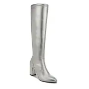 Women's Katherine Knee High Boot 11 Silver Metallic
