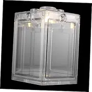 GALPADA Landscape Box Miniature Desktop Fish Tank Compact Betta Fish Tank for Home Decor Weddings and Crafting Reptile Box with Warm Light
