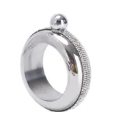 Jug Bracelet Hip Flask Portable Round Flask for Alcohol Drinkware Bracelet Jewelry Alcohol Bottle Gift 3.5Oz for Woman