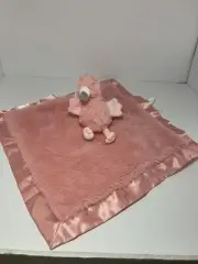 Cloud Island Pink Flamingo Lovey Security Blanket Plush Baby Stuffed Toy 14”