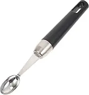 VINTORKY 304 Stainless Steel Fruit Scoop Digging Spoon for Desserts Kitchen Tool Comfortable to Hold Handle Melon Berry Serving Spatula