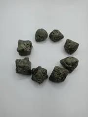 Ceremonial chumpi of the shaman carved in stone Cordillera de los Andes 1 to 7 p