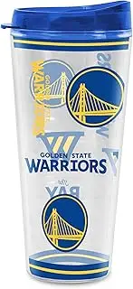 Rico Industries NBA Basketball Golden State Warriors Mayhem Double Wall 20oz Tritan Tumbler