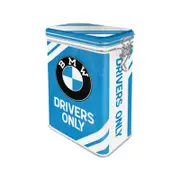 Nostalgic-Art Clip Top Tin BMW Drivers Only