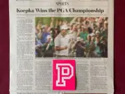 BROOKS KOEPKA WINS THE PGA CHAMPIONSHIP GOLF THE WALL STREET JOURNAL ARTICLE WSJ
