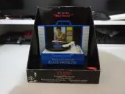 Vintage ELVIS Christmas Lighted Moving Record Player "Blue Hawaii" Music Box