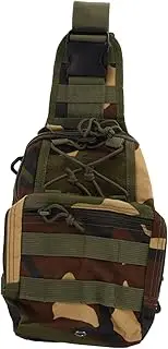 [BESPORTBLE] Fashionable Men's Shoulder Bag Compact Crossbody Camouflage Bag Multiple Compartments for Hunting Outdoor Activities
