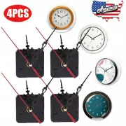 4x Quartz Wall Clock Movement Mechanism DIY Replacement Motor Repair Tool Part