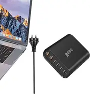 Fast Charger Block | 200W Laptop Wall Charger Fast Charging,6-Port Charging Adapter Station Hub for Security Camera Cellphone