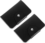 2pcs Portable Storage Pouch for Manicure Plates Nail Art Printing Template Holder Compact Organizer with Slots for Nail Art Lovers Professionals