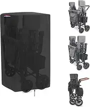 Fizentia Wagon Cover for Wonderfold Wagon W4 Original(Cover Only),Waterproof 420D Wagon Stroller Cover for Wonderfold W4 Luxe,Wagon W4 Original with Handle Adjustable Drawstring(29 L x 20" W x 43" H)