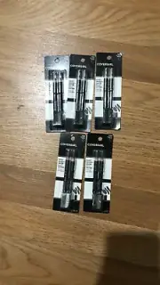 Lot of 5 Covergirl Easy Breezy Brow Fill+Define Pencil 2-Packs #500 Black!!