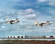 Corsair II Aircraft of Attack Squadron Argonauts 8"x10" Vietnam War Photo 314